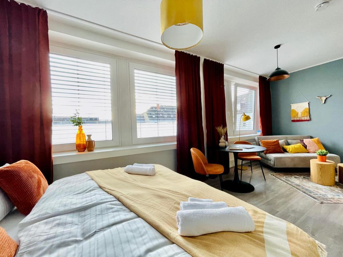 Klassen Stay - Exklusives Apartment Am Hbf - Kueche, Netflix, Kingsizebett Koblenc Exteriér fotografie